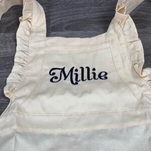 Kids Customized Embroidered Apron “Millie”